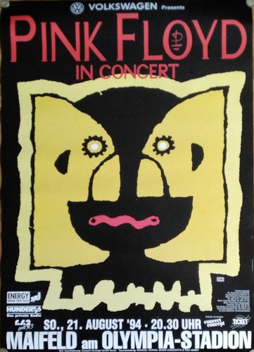 Pink floyd tourplakat the - floyd,
