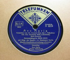 ERNA SACK  Ave Maria (Bach /