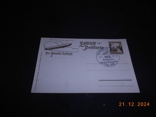Orig luftschiff postkarte - luftschiff,