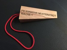 Feuerwehr holzkeil 50mm - 3d,