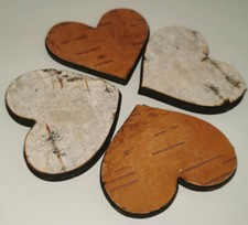 Herz Deko Rinde Holz 6cm