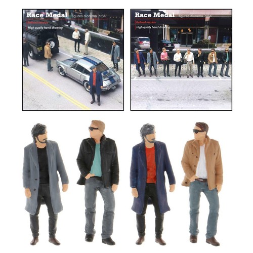 Kleine diorama bemalte figur - kleine,