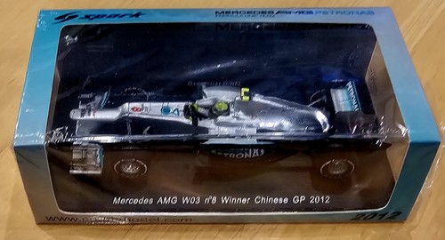 Spark mercedes amg w03 8 - amg, #8
