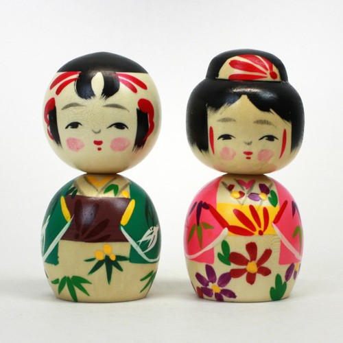 Kokeshi paar nakayoshi - paar,