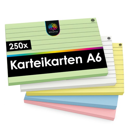 Officetree 250x karteikarten - officetree,