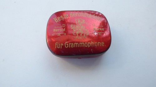 Herold rote blechdose - herold, mit