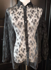 Damen  Bluse  Gr. M, Spitze