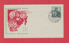 3 FDC - Exportmesse Hannover - 23.4.1949 - Sonderstempel