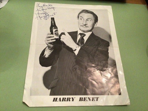 Harry benet signiertes - benet,