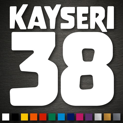 21379 kayseri aufkleber - 38,