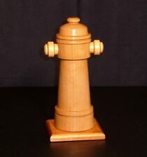 Hydrant Feuerwehr Geschenk Buche Holz gedrechselt Feuer Hydranten Neu