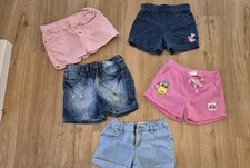 Mädchen Jeans Shorts Kurze Hosen Rock Gr. 104 - 116 H&M Minnie Mouse KIKI KOK