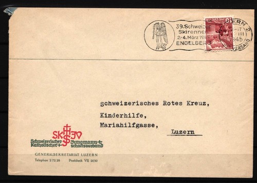 Schweiz brief mit - brief, werbestempel