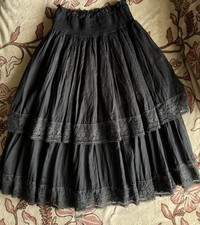 Ewa i Walla Rock 22914 Organdy schwarz One Size