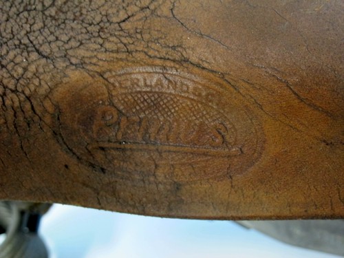 Primus vintage ledersattel - primus,