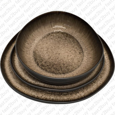 Moritz & Moritz ORGANIC reaktiv amber Geschirrset 18 tlg.