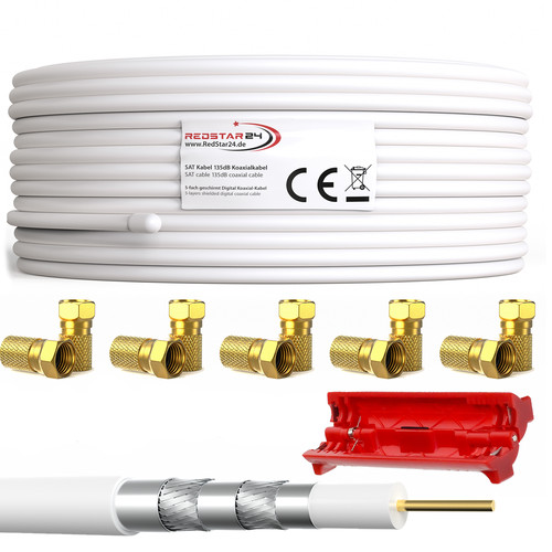 100m sat kabel 135db coax - 100m,