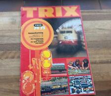 TRIX MODELLEISENBAHN KATALOG