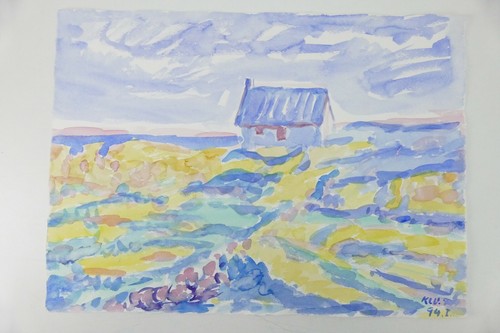 Wilhelm klußmann aquarell - wilhelm,