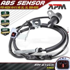 ABS Sensor Vorderachse Rechts für Mazda MX-5 II NB 1.6L 1.8L Cabriolet 1999-2005