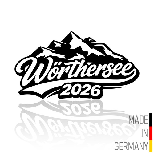 Vinyl sticker wörthersee - vinyl-sticker, "wörthersee