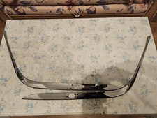 2x Top BMW E38 Chrom Leisten Stoßstange