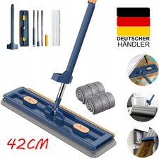 Großer Flacher Mop und Eimer