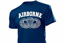 T-Shirt Airborne Paratrooper WH WK2 WWII US Army Ranger Wings Seals WK2 Gr S-XXL