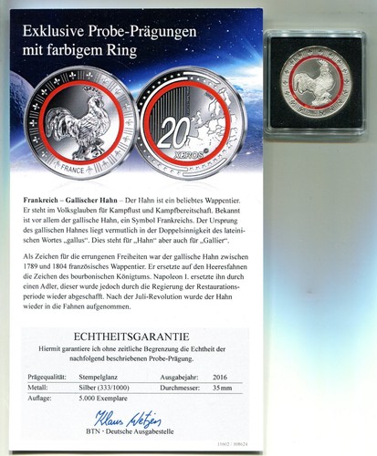 Silbermedaille 20 - (2016), "20