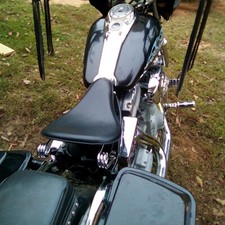 Motorrad Solo Sitz Federsattel