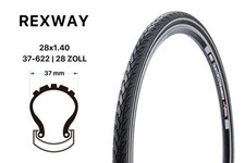 28 Zoll REXWAY Fahrrad Reifen