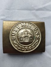 Koppelschloss (Ausgeh) Preußen für Mannschaften Buntmetall "Gott Mit Uns" !