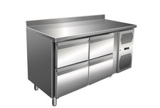 Gastro Edelstahl Kühltisch