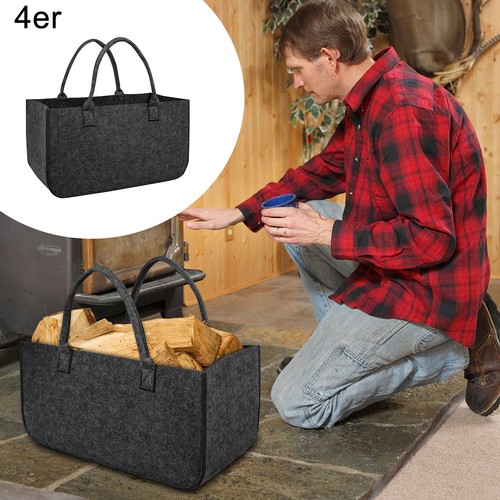 4er set dunkelgraue groß - set,