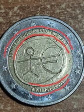 2 Euro Münze Strichmännchen