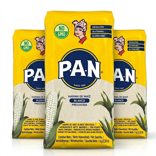 Harina pan flour - flour, weiß