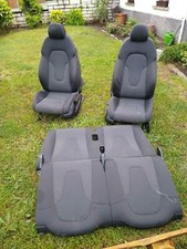 Audi TT 8J Sportsitze  Schwarz Komfortsitze Sitze Stoffsitze Black GRAU