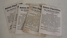 Salem Zigaretten Sammelbilder