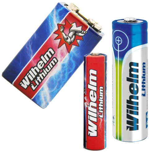 Lithium batterien wilhelm - lithium, aa