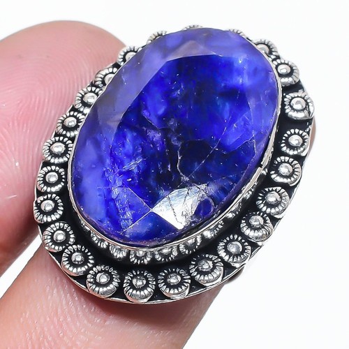 Blauer saphir ovale - ovale, form