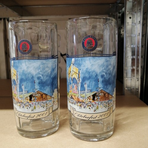 Paulaner krug bierglas 5 - krug, 2x
