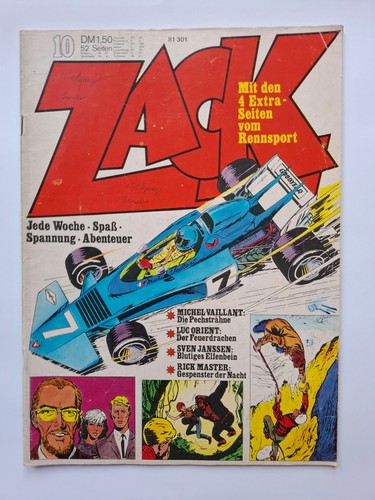 Zack comic magazin - zack,