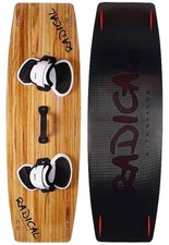 RADICAL KITEBOARDS Kiteboard, 135x42 cm, Wood-Edition/Carbon