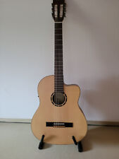 Ortega Elektroakustische 4/4 Thinline-Konzertgitarre RCE125SN NT Small Neck Thin