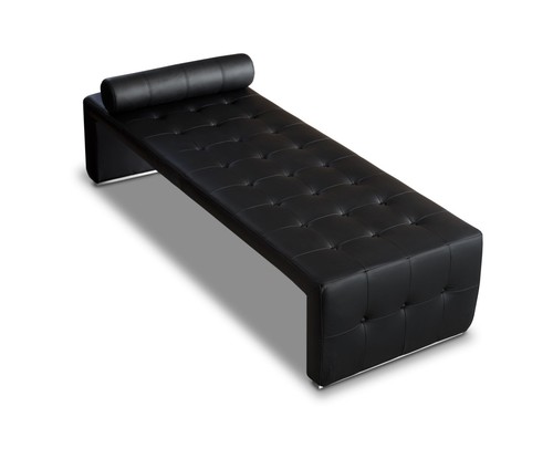 Bauhaus daybed cube leder - bauhaus,