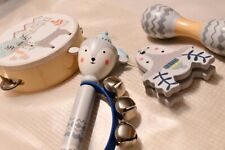 Kinder Perkussion-Set Holz Musikinstrumenten-Set NEU
