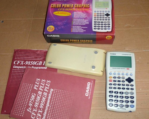 Casio cfx 9850gb plus - plus, -we