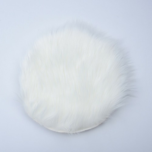 Weich einfarbig fluffy faux - weich,