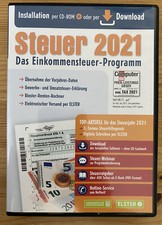 Elster Steuer 2021, Aldi Buhl Ullman Medien CD und Code für Programm Download