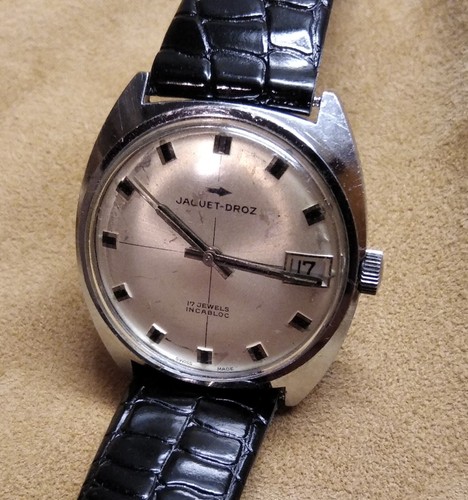 Jaquet droz 1964 cushion uhr - cushion,